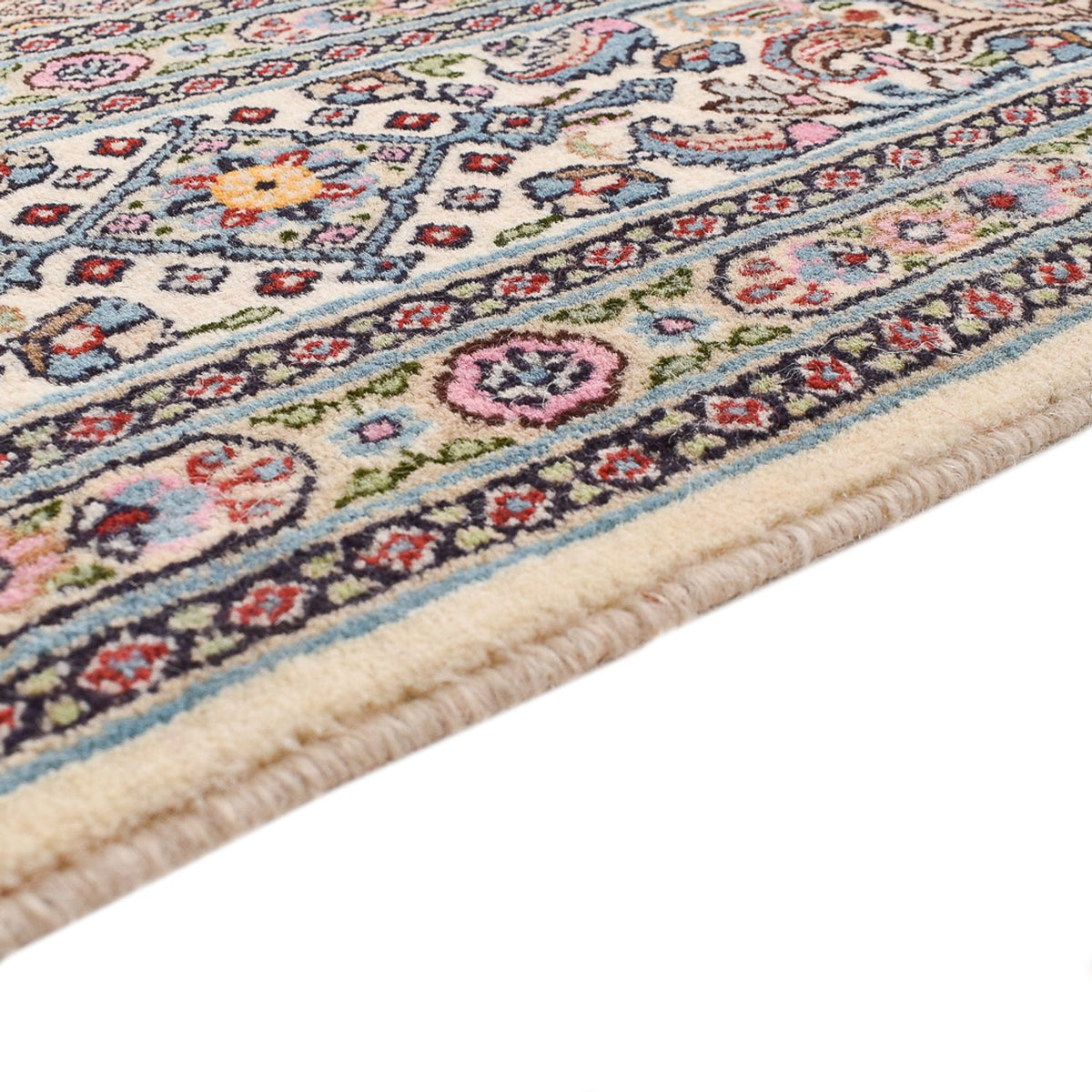 Dywan perski - Klasyczny kwadratowy  - 200 x 200 cm - jasnobrązowy