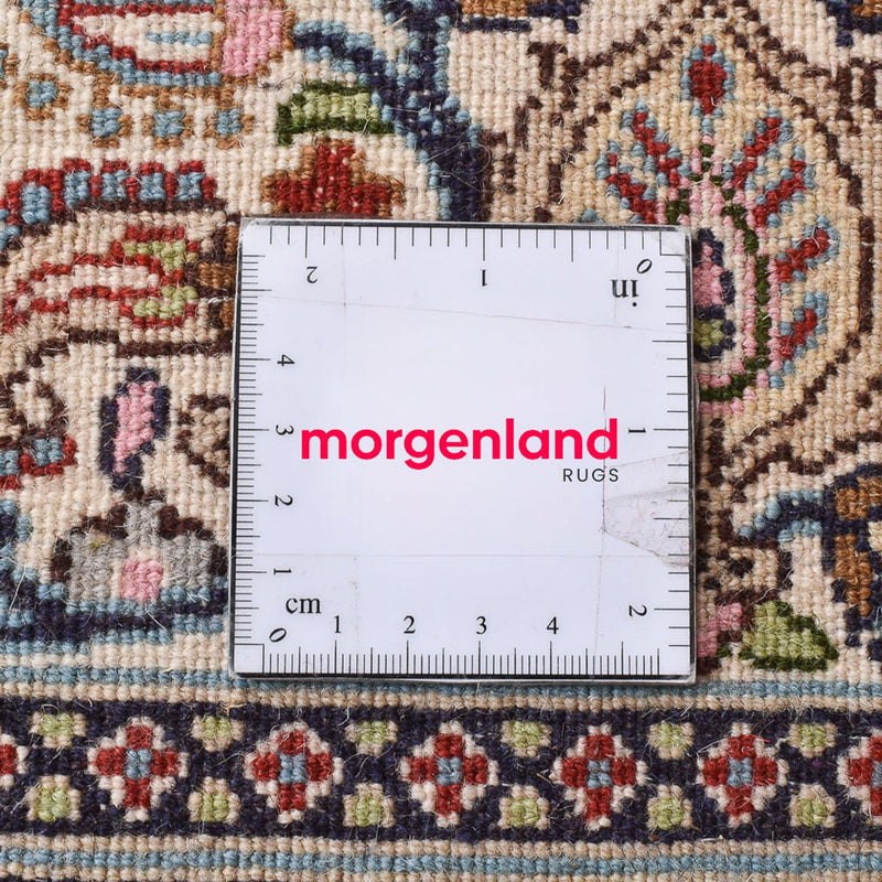 Dywan perski - Klasyczny kwadratowy  - 200 x 200 cm - jasnobrązowy