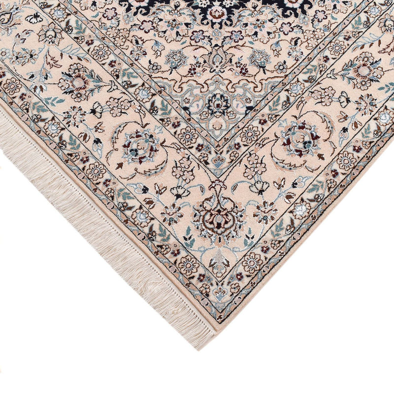 Dywan perski - Nain - Premium - 237 x 158 cm - ciemnoniebieski