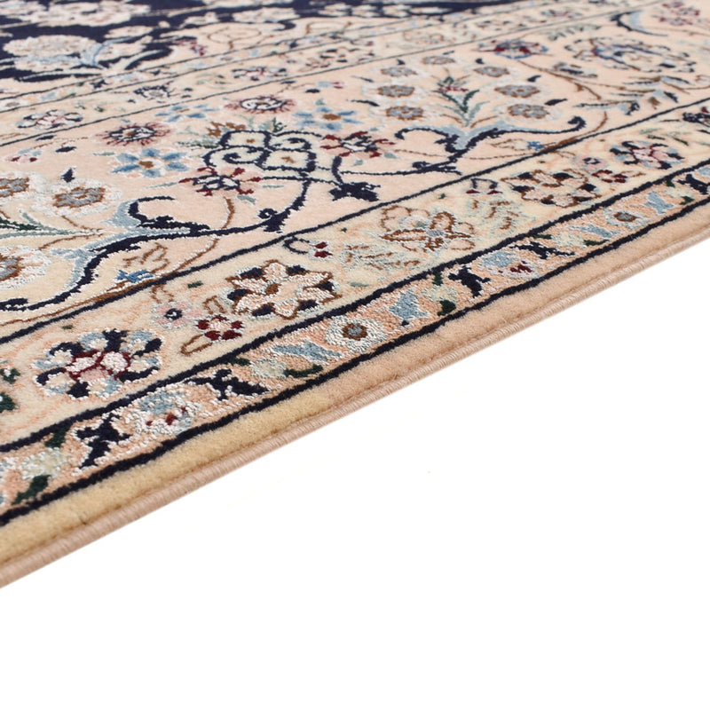 Dywan perski - Nain - Premium - 240 x 161 cm - ciemnoniebieski