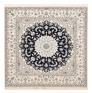 Dywan perski - Nain - Premium kwadratowy  - 181 x 178 cm - ciemnoniebieski