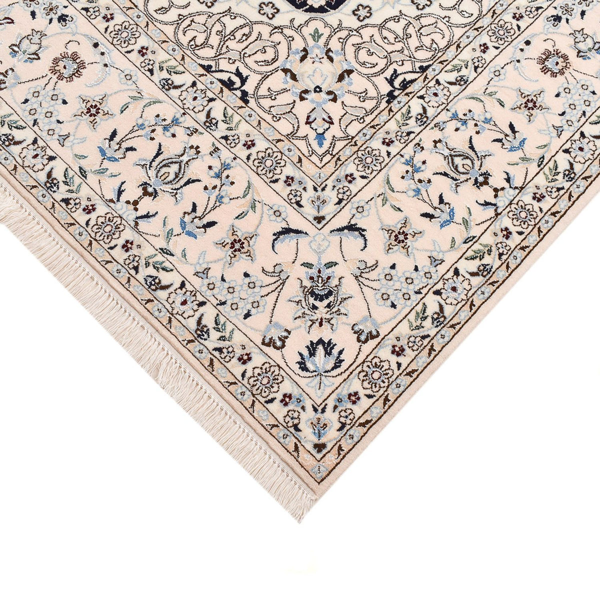 Dywan perski - Nain - Premium kwadratowy  - 181 x 178 cm - ciemnoniebieski