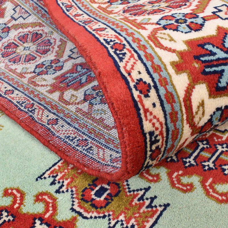 Perski dywan - Nomadyczny - 250 x 152 cm - jasnozielony