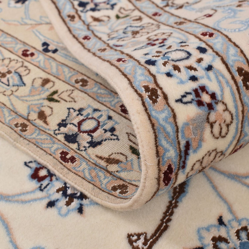 Dywan perski - Nain - Premium - 255 x 210 cm - jasnoszary