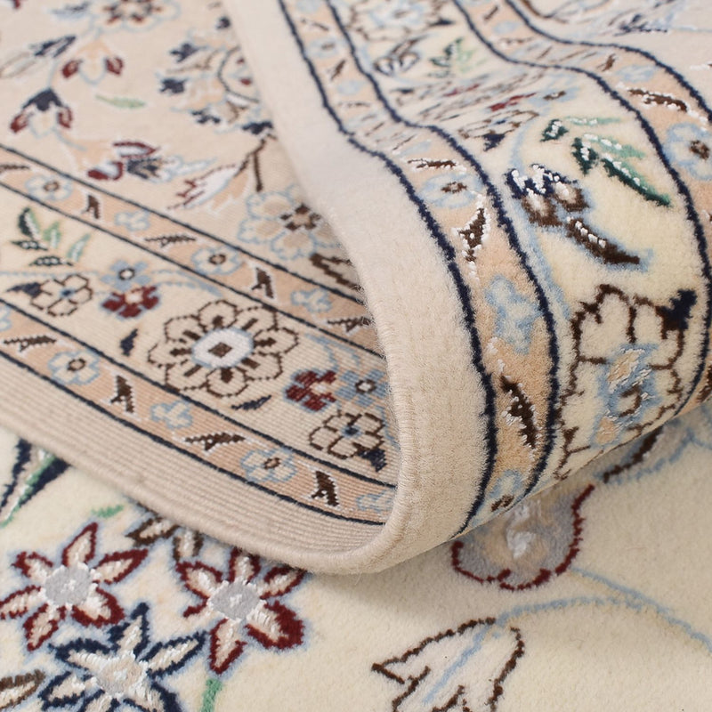 Dywan perski - Nain - Premium kwadratowy  - 205 x 206 cm - jasnoszary