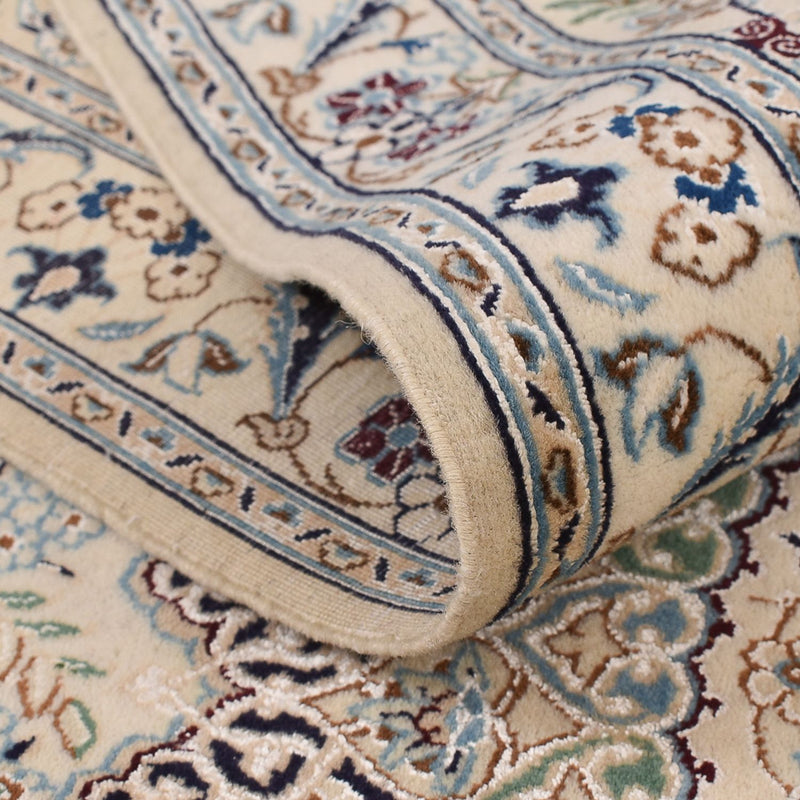 Dywan perski - Nain - Królewski - 305 x 205 cm - jasnoszary