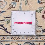 Dywan perski - Nain - Królewski - 305 x 205 cm - jasnoszary