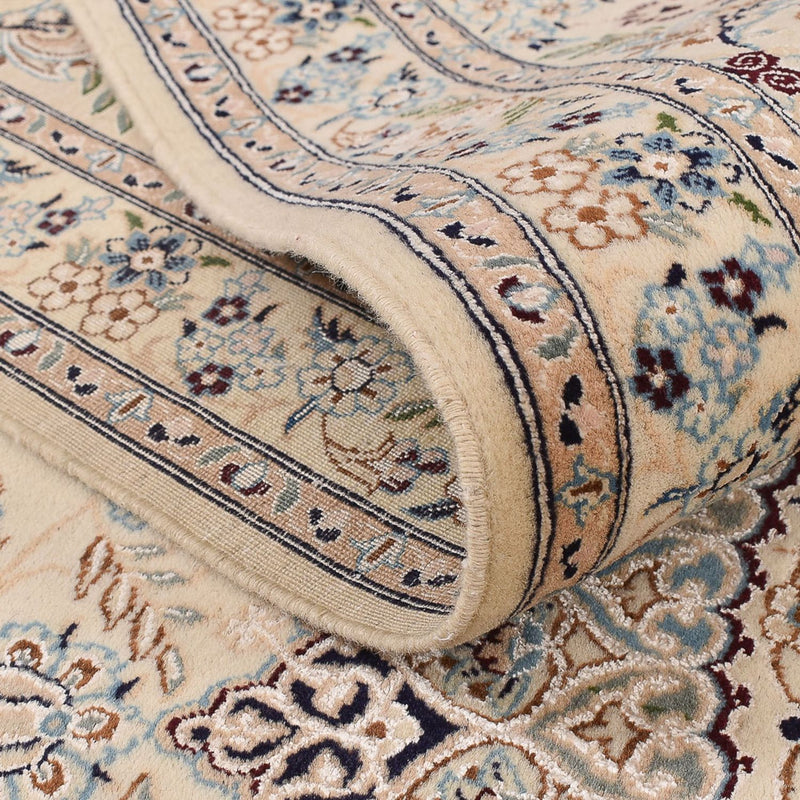 Dywan perski - Nain - Królewski - 305 x 205 cm - jasnoszary