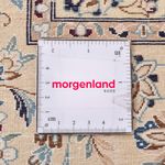 Dywan perski - Nain - Królewski - 305 x 205 cm - jasnoszary