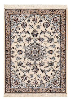 Dywan perski - Nain - Królewski - 87 x 66 cm - kremowy