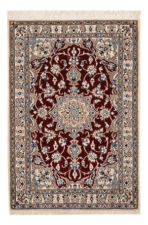 Dywan perski - Nain - Królewski - 94 x 63 cm - ciemna czerwień