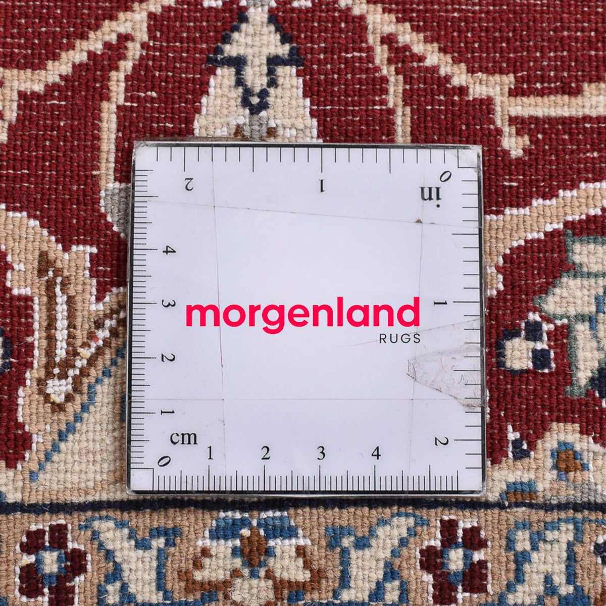 Dywan perski - Nain - Królewski - 94 x 63 cm - ciemna czerwień