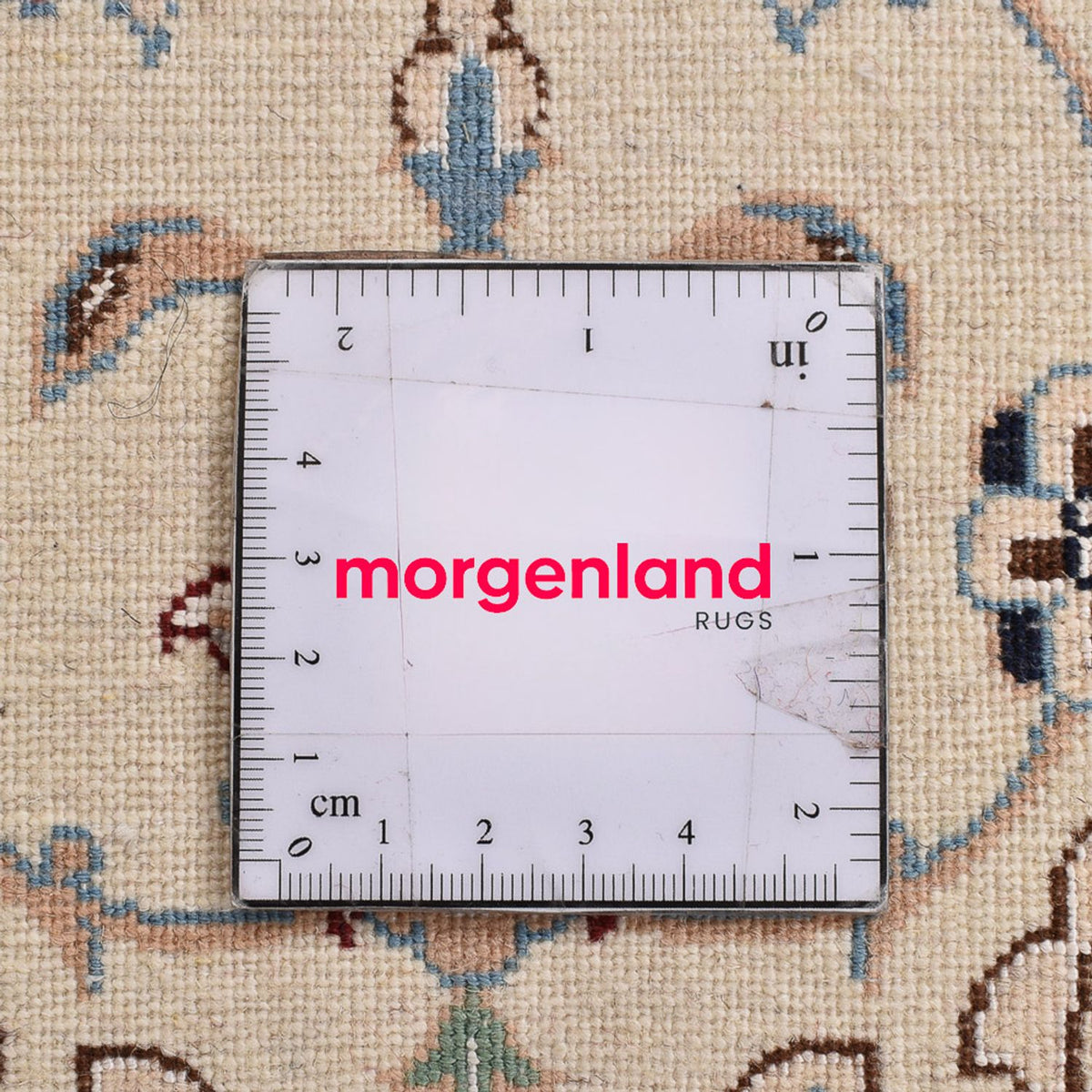 Dywan perski - Nain - Królewski - 108 x 71 cm - jasnoszary