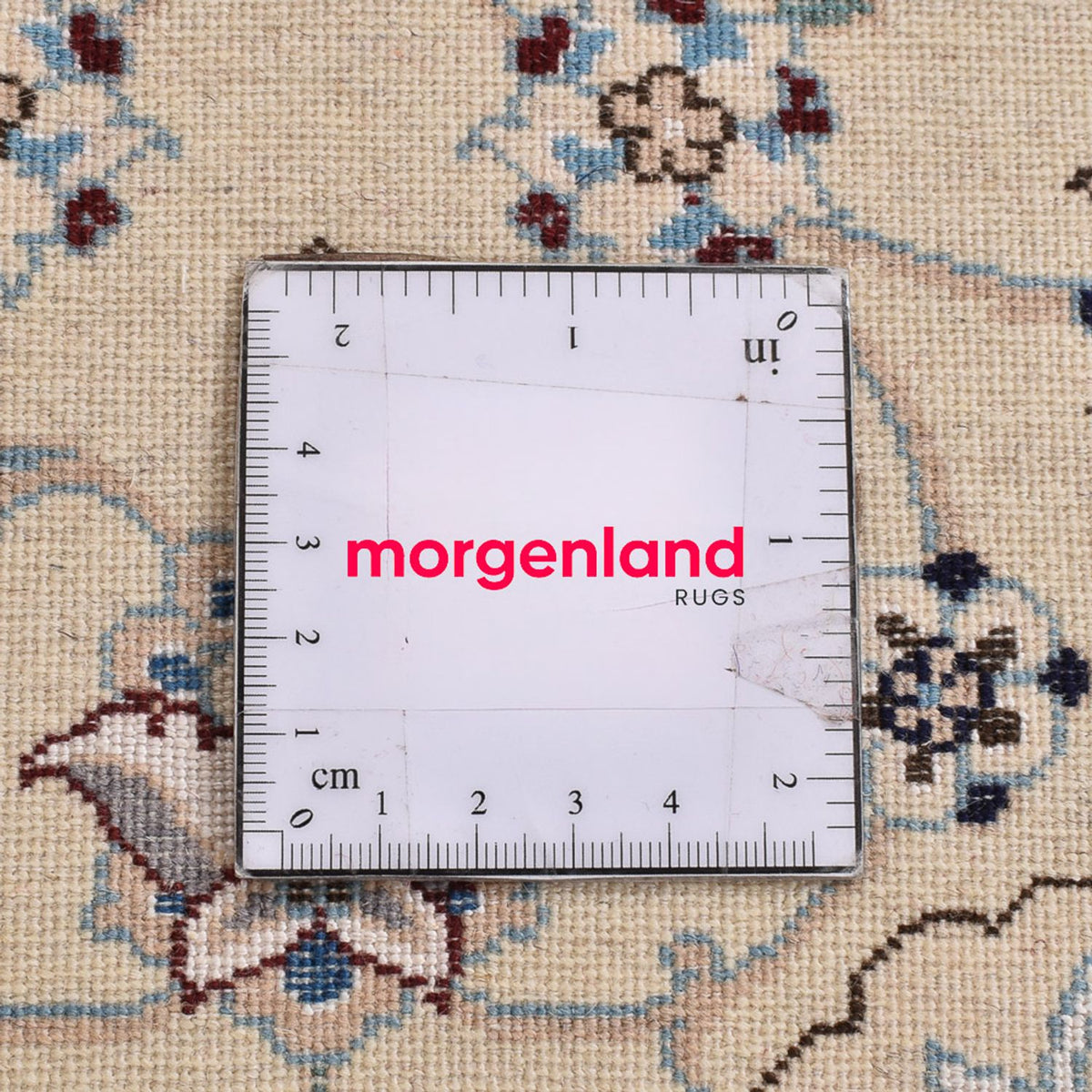 Dywan perski - Nain - Królewski - 96 x 64 cm - jasnoszary