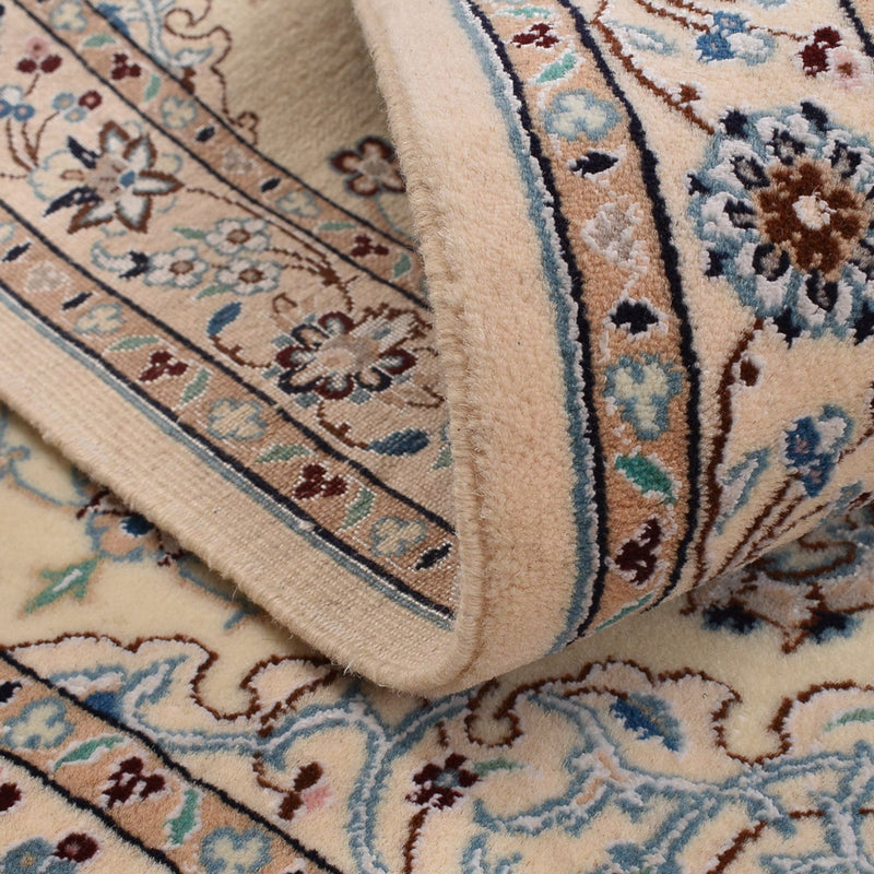 Dywan perski - Nain - Królewski - 113 x 74 cm - jasnoszary