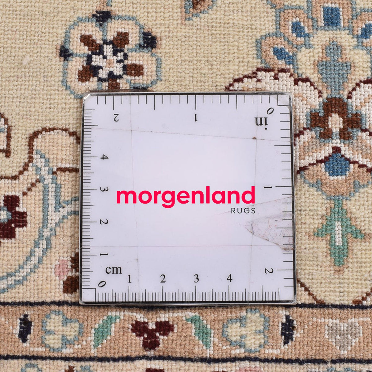 Dywan perski - Nain - Królewski - 113 x 74 cm - jasnoszary