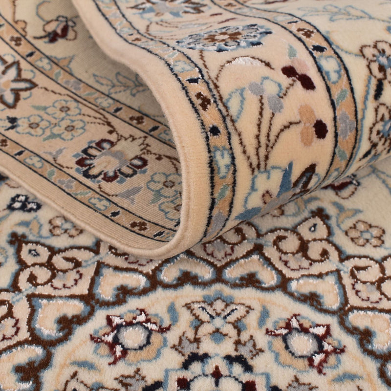 Biegacz Dywan perski - Nain - Premium - 403 x 87 cm - beżowy