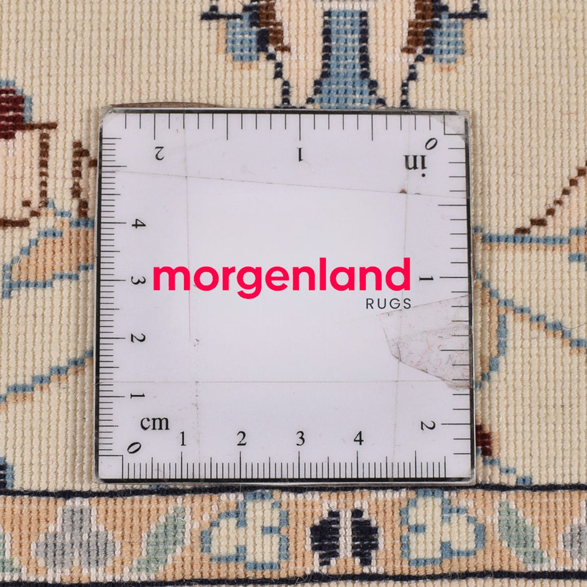 Biegacz Dywan perski - Nain - Premium - 403 x 87 cm - beżowy