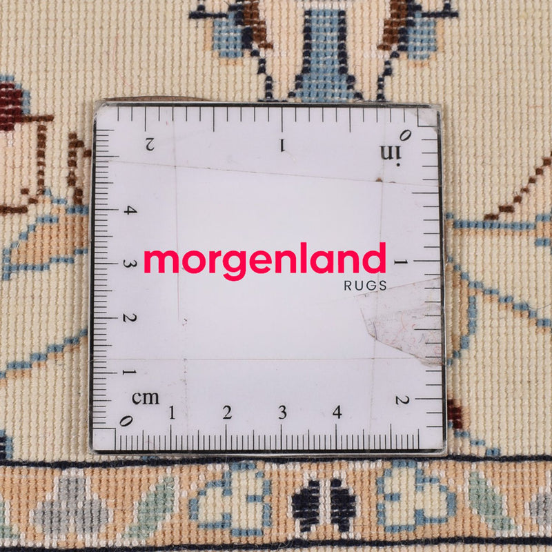 Biegacz Dywan perski - Nain - Premium - 403 x 87 cm - beżowy