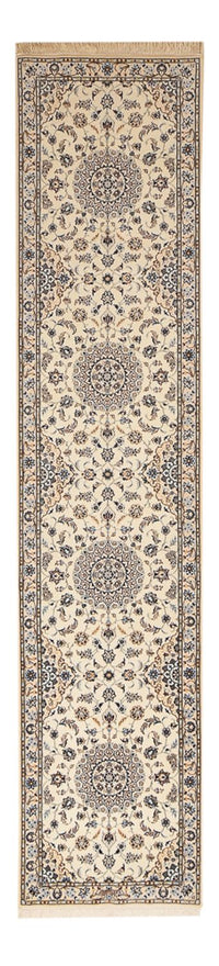 Biegacz Dywan perski - Nain - Premium - 397 x 87 cm - beżowy