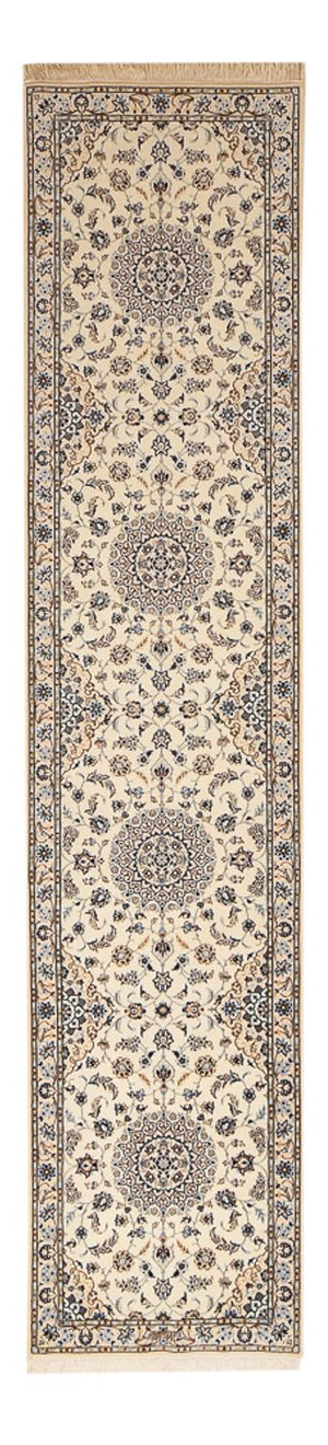 Biegacz Dywan perski - Nain - Premium - 397 x 87 cm - beżowy