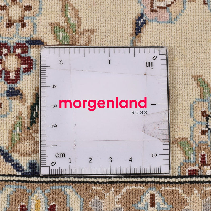 Biegacz Dywan perski - Nain - Premium - 400 x 100 cm - beżowy