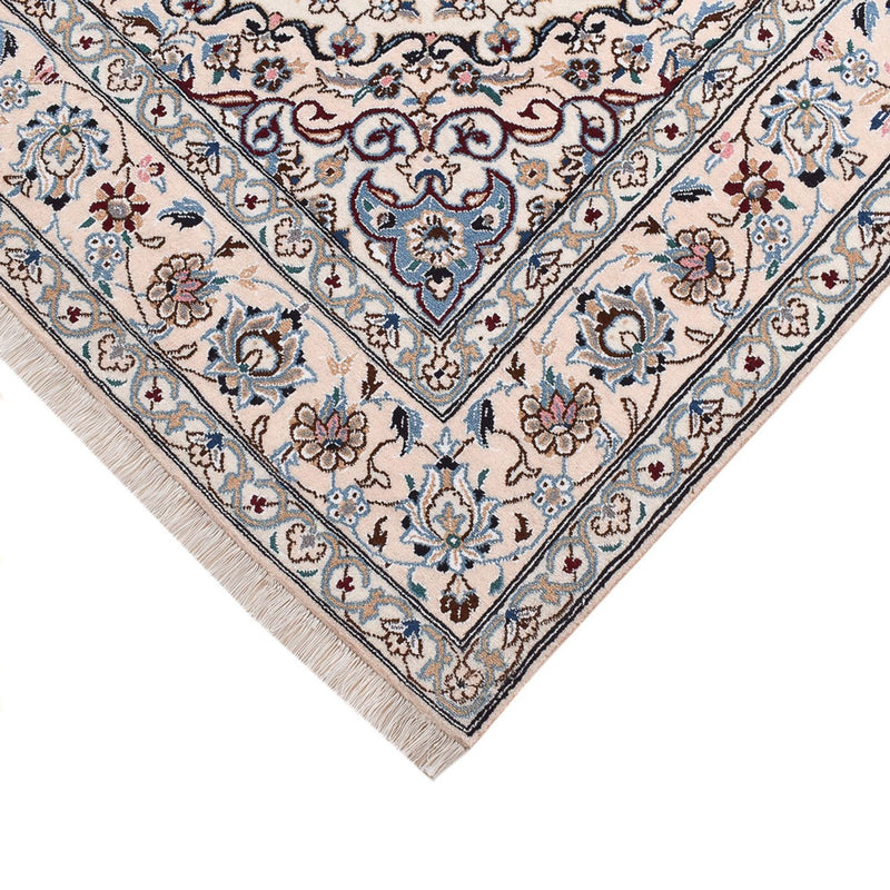 Dywan perski - Nain - Królewski - 250 x 155 cm - jasnoszary