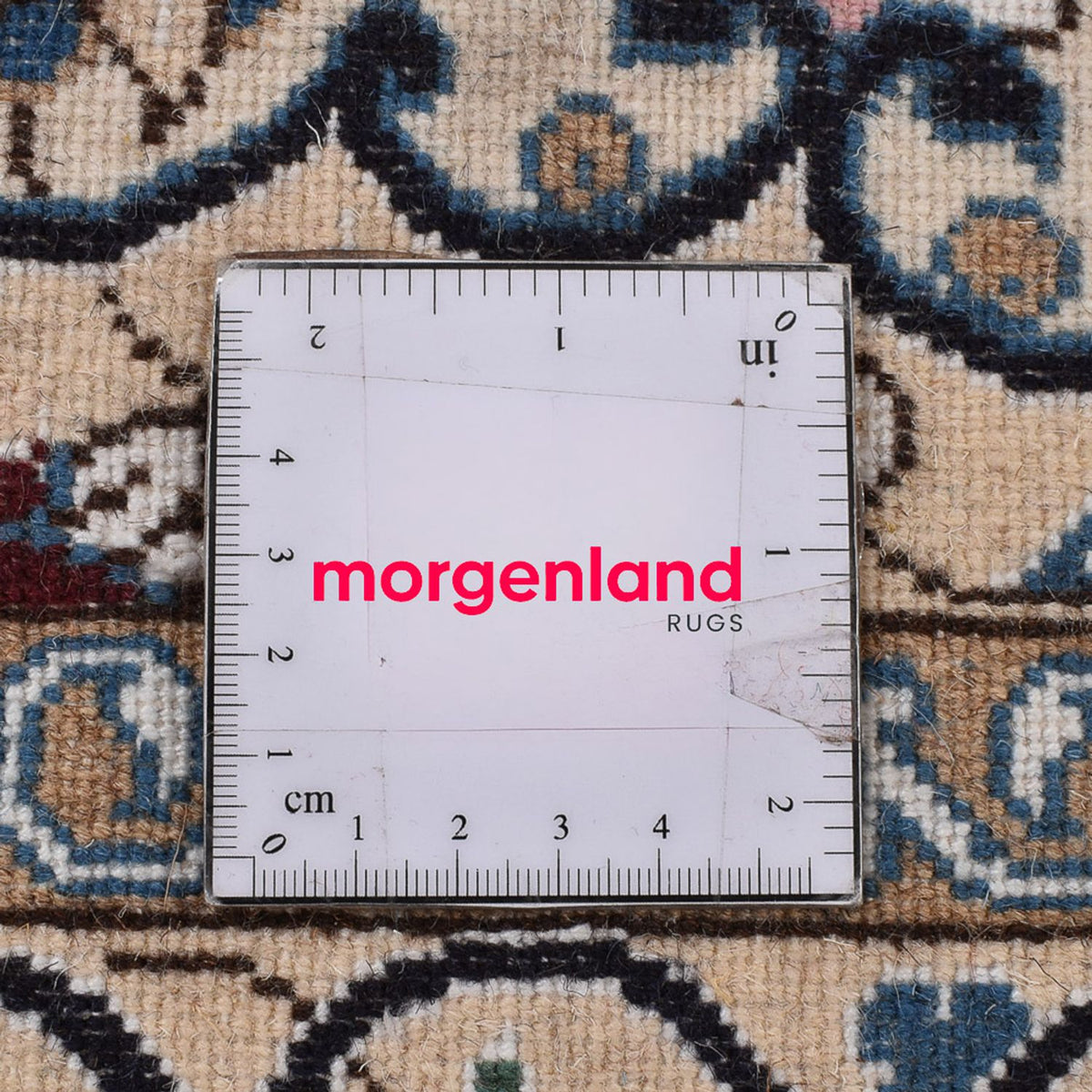 Dywan perski - Nain - Królewski - 180 x 116 cm - szary