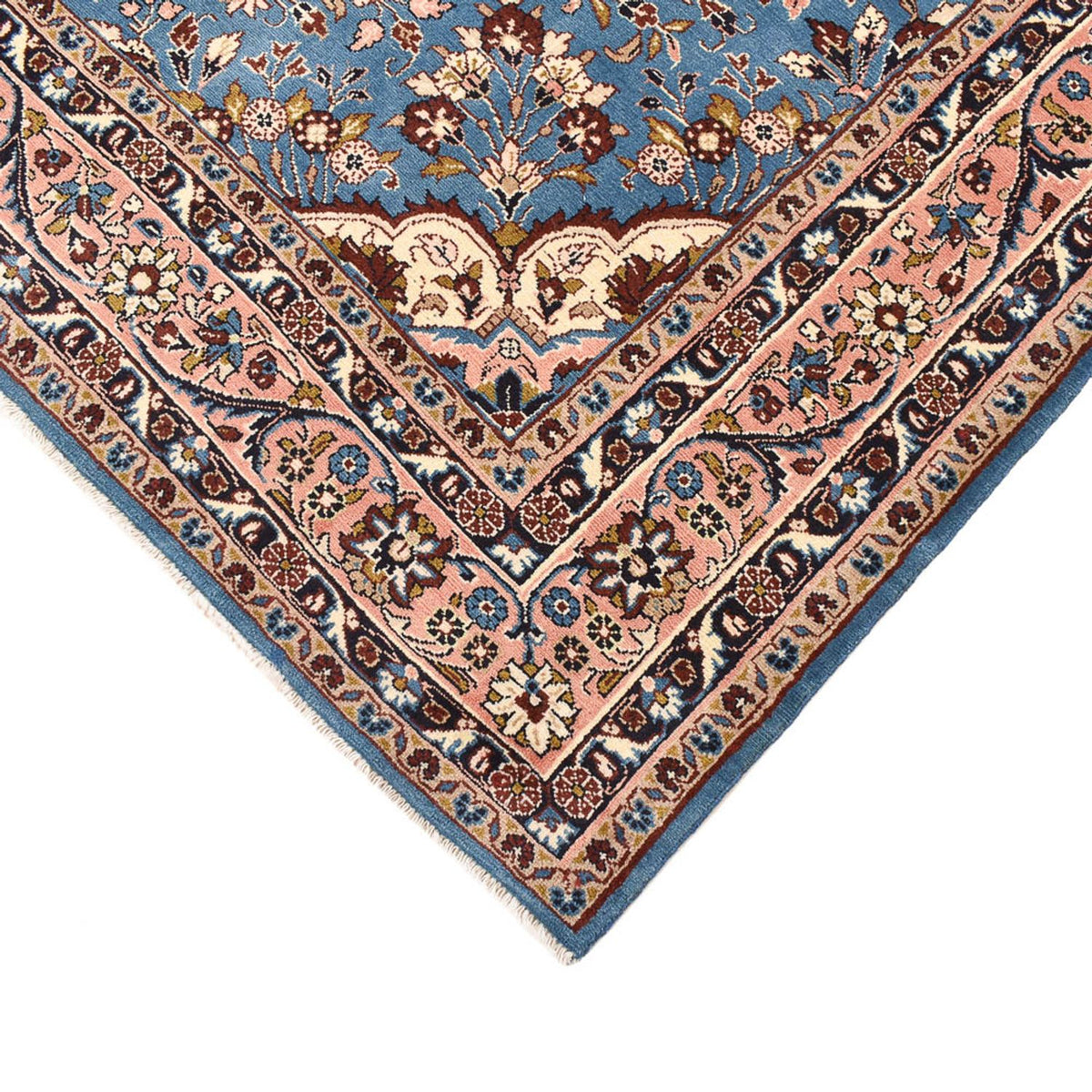 Perski dywan - Nomadyczny kwadratowy  - 211 x 206 cm - niebieski