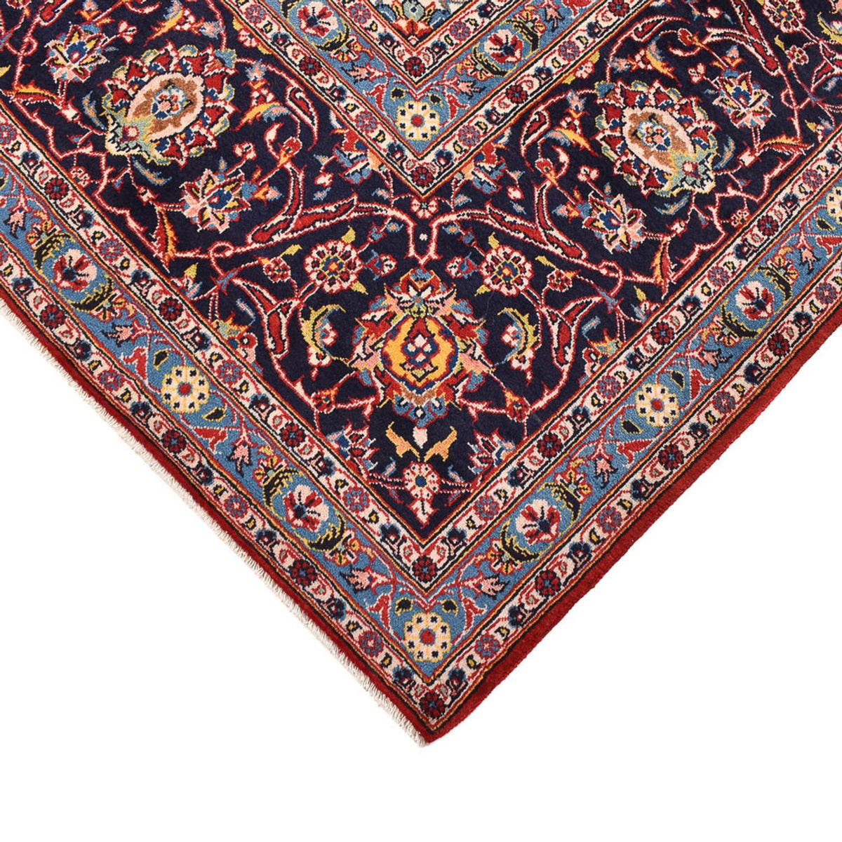 Dywan perski - Keshan - 420 x 302 cm - czerwony