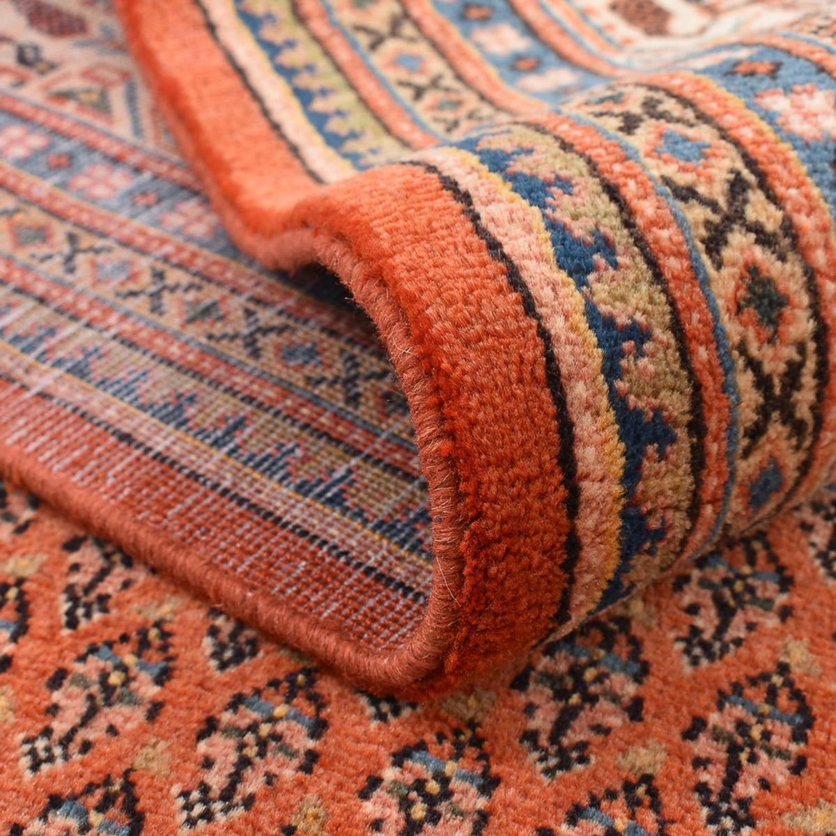 Dywan perski - Mir - 256 x 220 cm - rdza