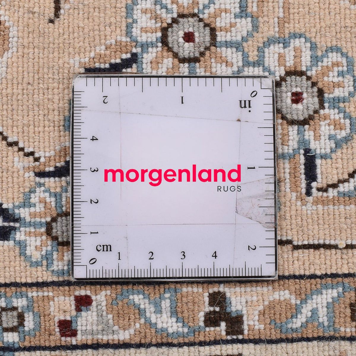 Dywan perski - Nain - Królewski kwadratowy  - 310 x 305 cm - ciemnoniebieski