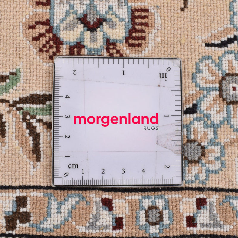 Dywan perski - Nain - Królewski kwadratowy  - 308 x 303 cm - biały