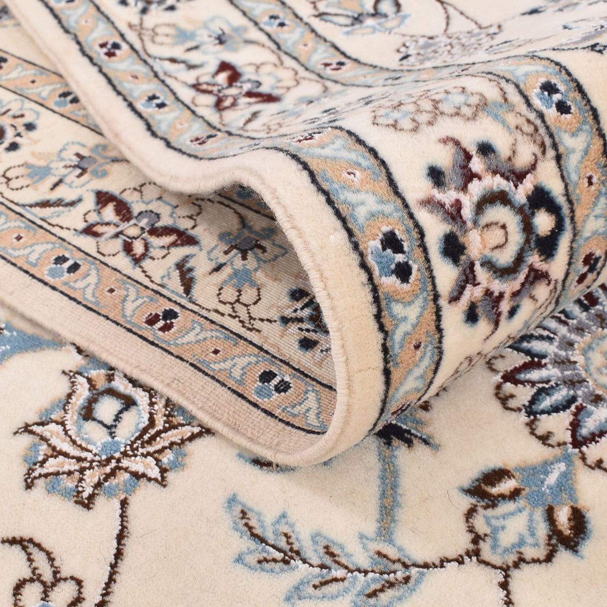 Dywan perski - Nain - Premium - 364 x 259 cm - biały