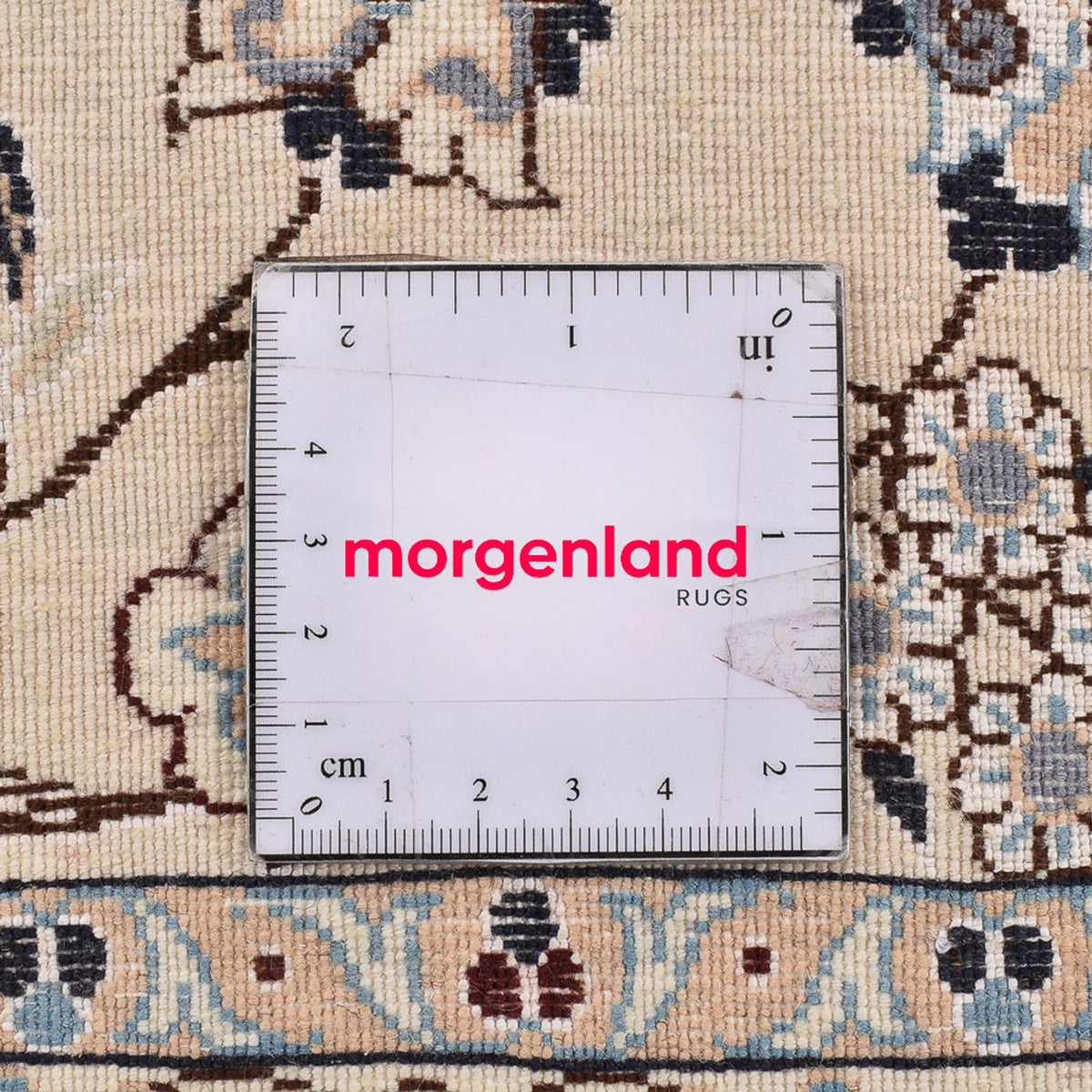 Dywan perski - Nain - Premium - 364 x 259 cm - biały