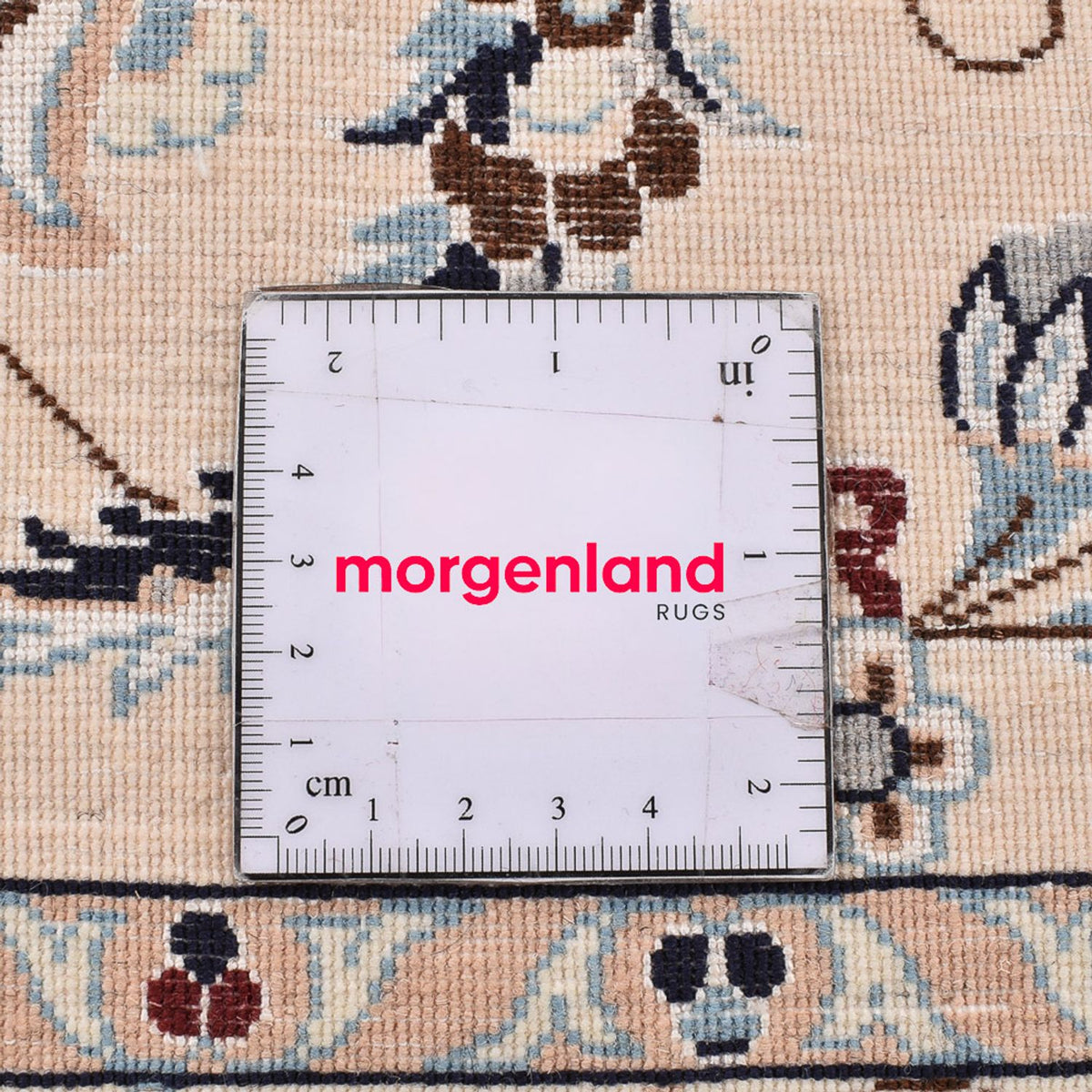 Dywan perski - Nain - Premium kwadratowy  - 246 x 250 cm - ciemnoniebieski