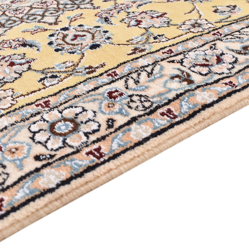 Biegacz Dywan perski - Nain - Królewski - 273 x 88 cm - żółty