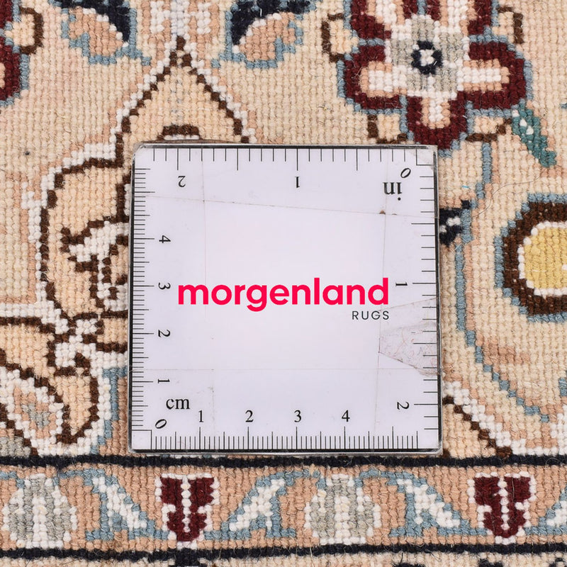 Biegacz Dywan perski - Nain - Królewski - 273 x 88 cm - żółty