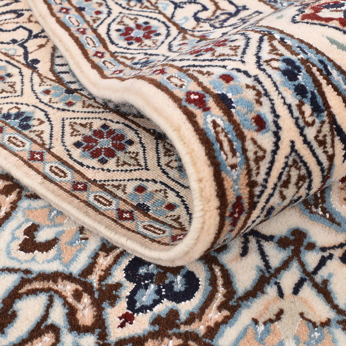 Dywan perski - Nain - Królewski - 315 x 202 cm - taupe