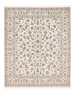 Dywan perski - Nain - Premium - 307 x 255 cm - biały