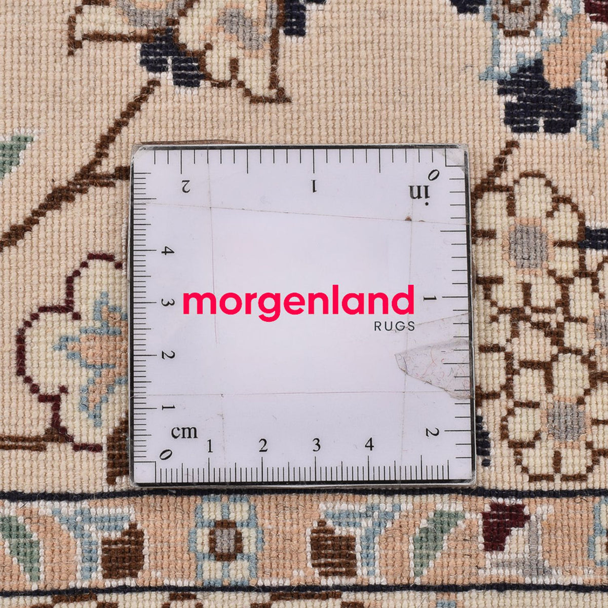 Dywan perski - Nain - Premium - 307 x 255 cm - biały