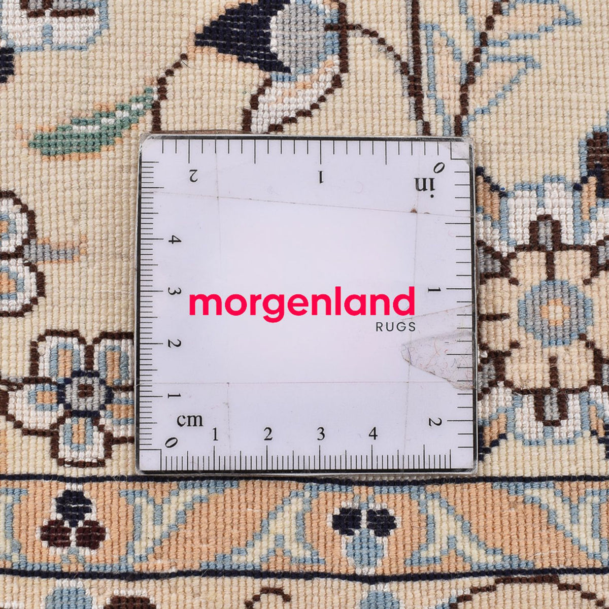 Dywan perski - Nain - Premium - 304 x 258 cm - ciemnoniebieski