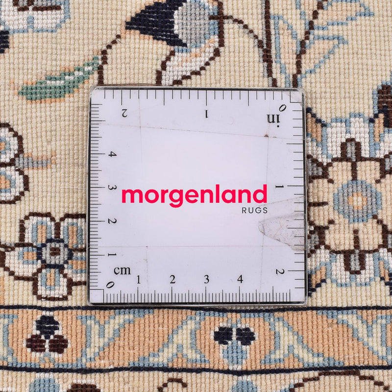 Dywan perski - Nain - Premium - 304 x 258 cm - ciemnoniebieski