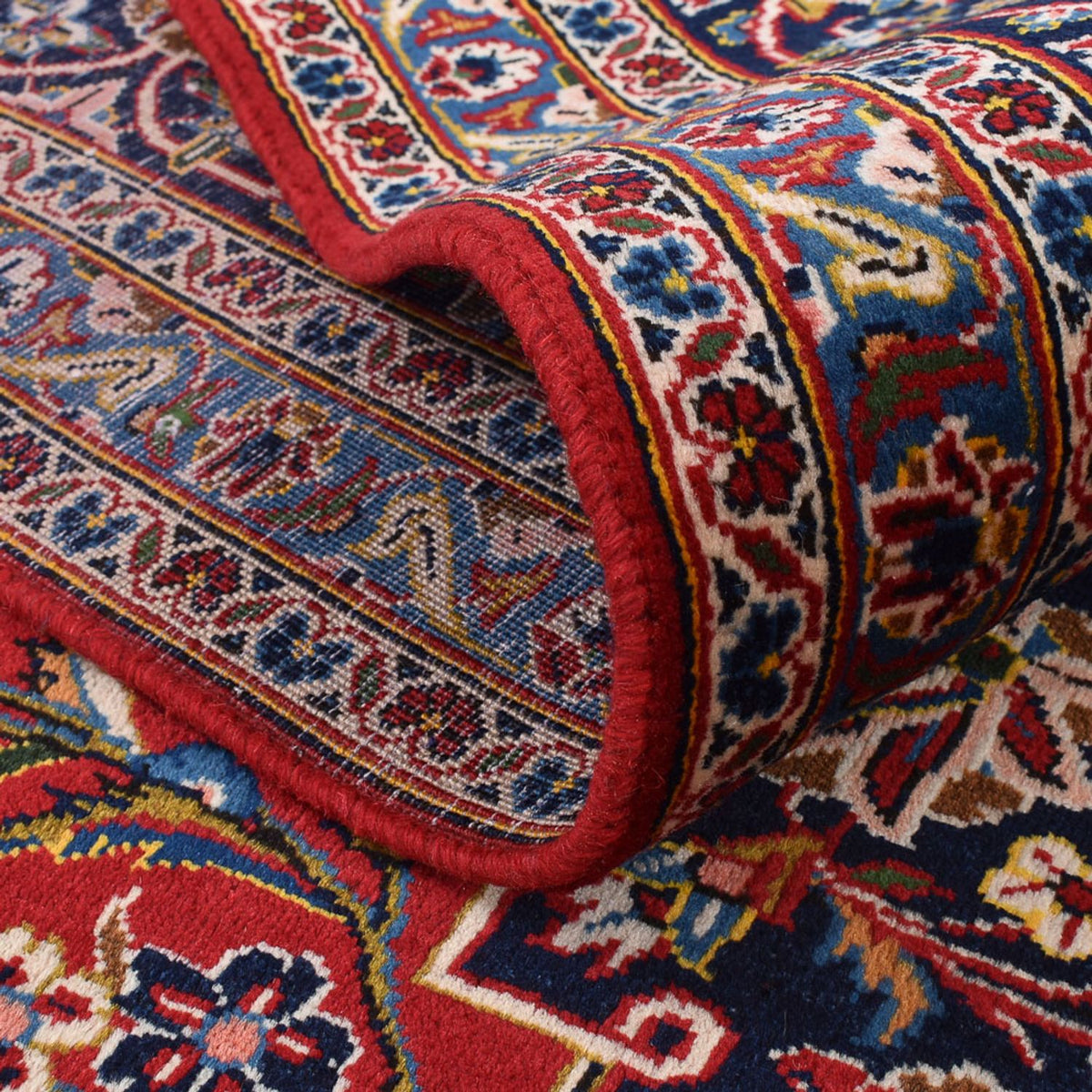 Dywan perski - Keshan - 388 x 294 cm - czerwony