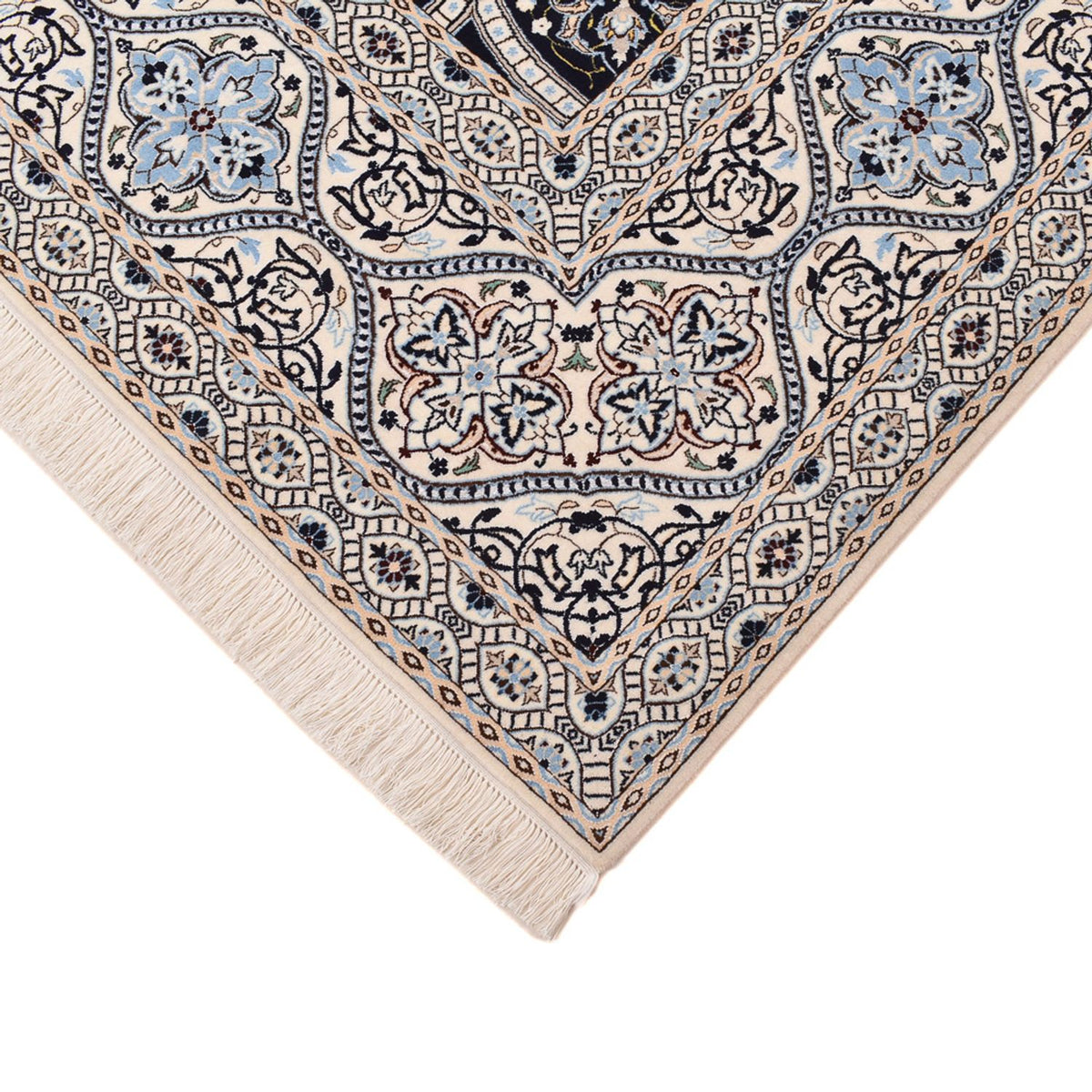 Dywan perski - Nain - Premium - 307 x 262 cm - ciemnoszary