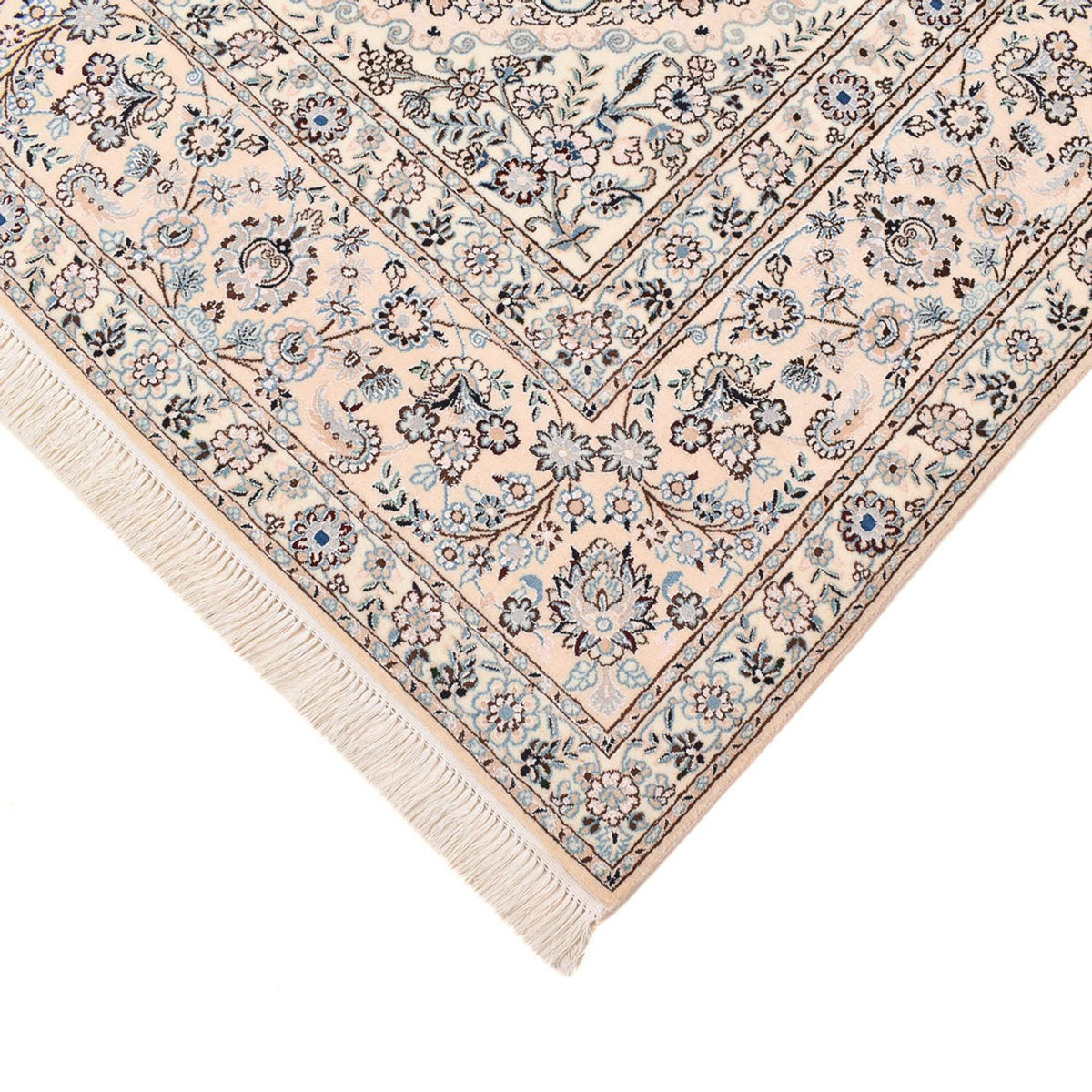 Dywan perski - Nain - Premium - 302 x 210 cm - biały