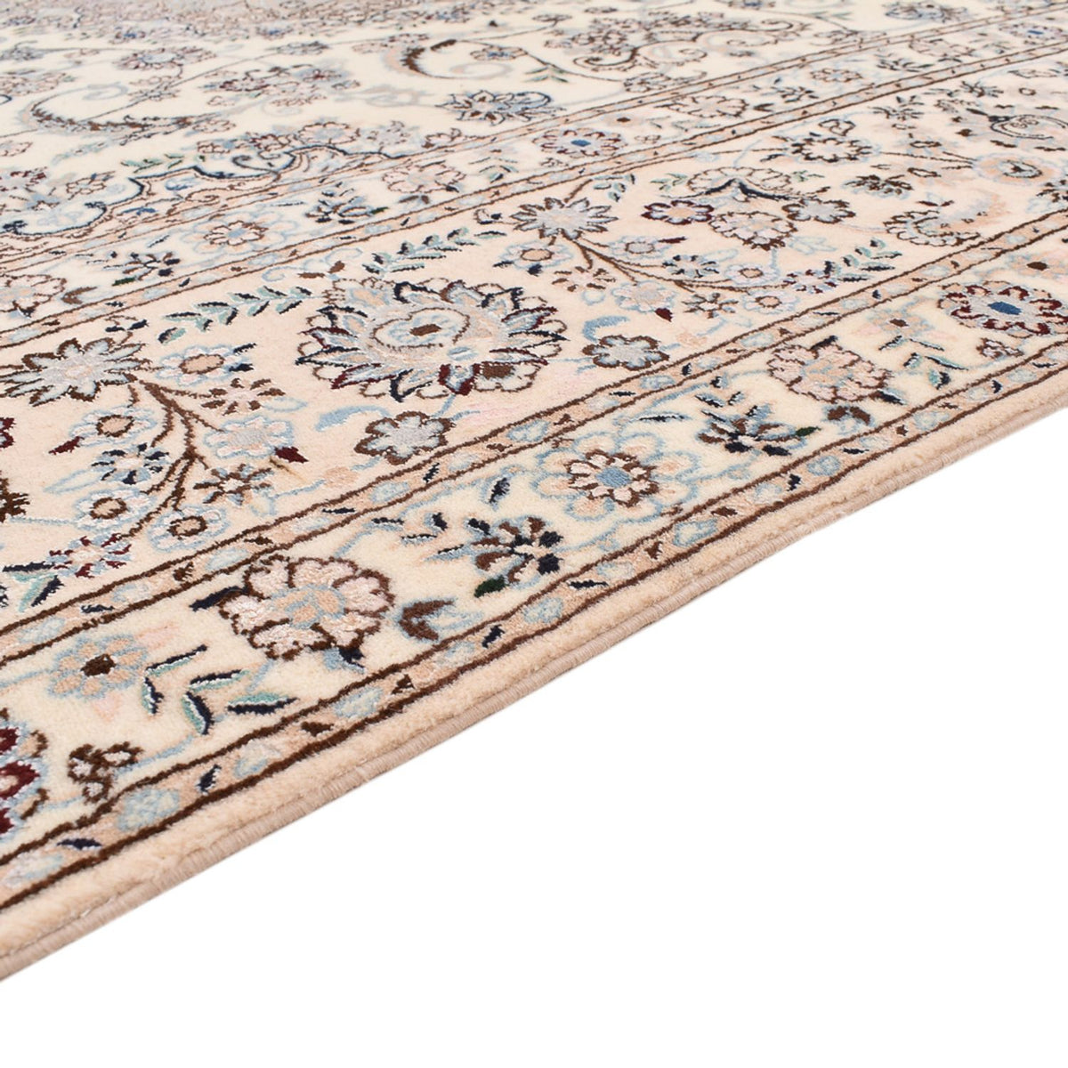 Dywan perski - Nain - Premium - 302 x 210 cm - biały