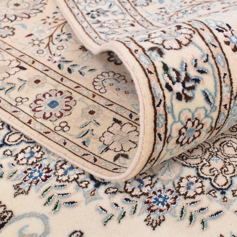 Dywan perski - Nain - Premium - 302 x 210 cm - biały