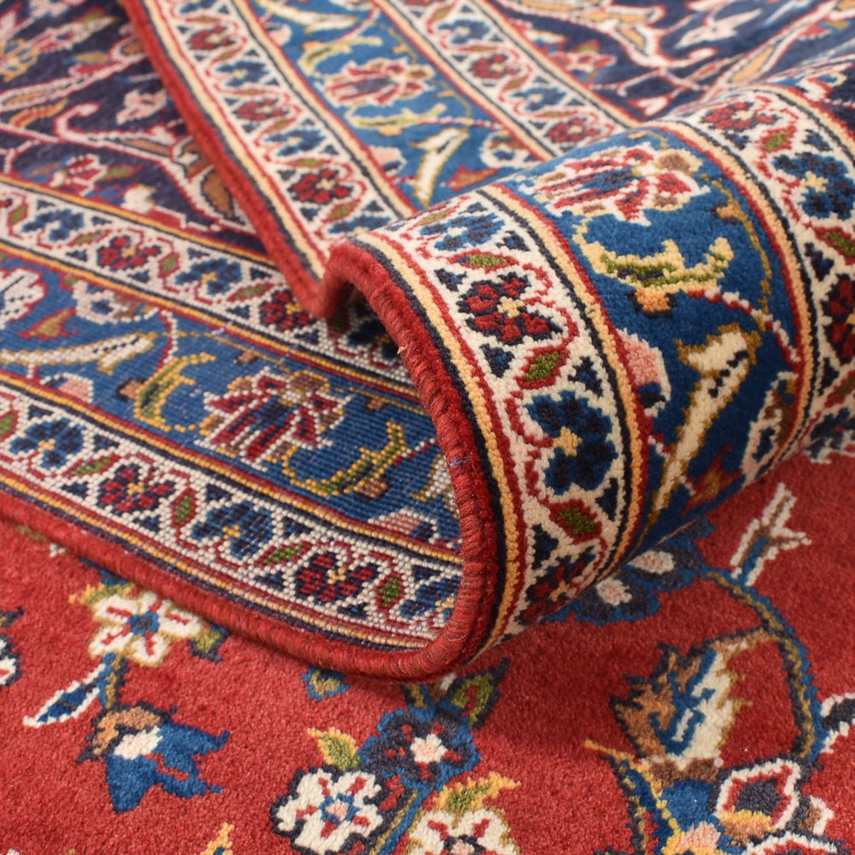 Dywan perski - Keshan - 397 x 297 cm - czerwony