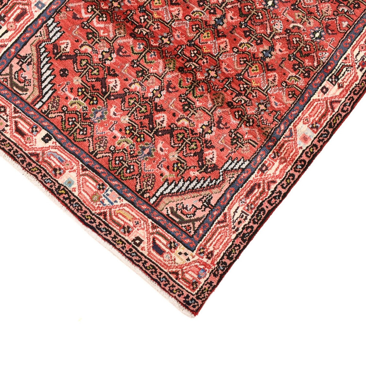 Biegacz Perski dywan - Nomadyczny - 203 x 78 cm - jasna czerwień